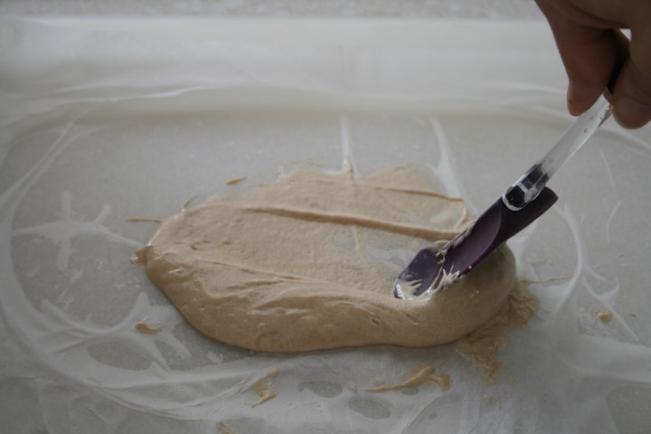 מריחת המחמצת לשם ייבושה