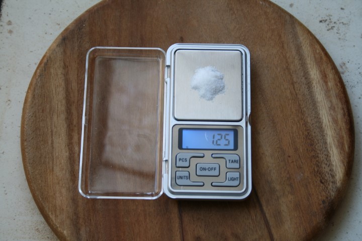 משקל גרמים למטבח