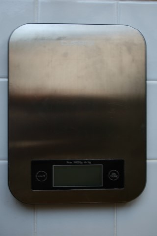 משקל מטבח לבצק