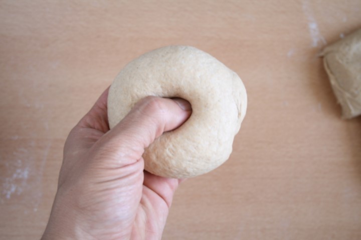 shaping the bagel