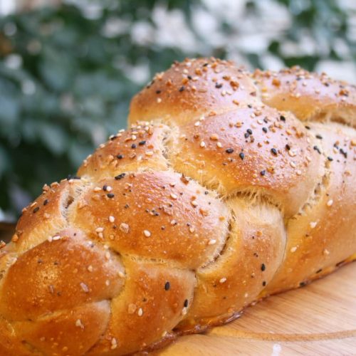 מראה החלה עם רקע יפה