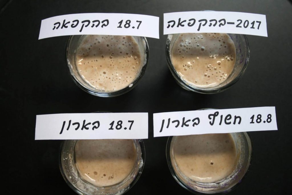 המחמצת שהוקפאה הכי חזקה