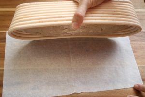 סיום ההתפחה והורדת הבצק מסלסלת ההתפחה