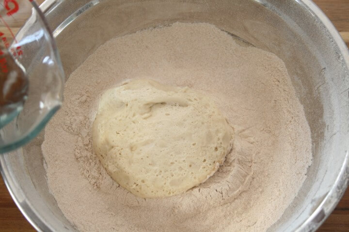 ביגה לג'בטה על הקמח