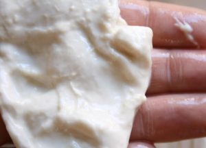 עמילן נשטף מהבצק