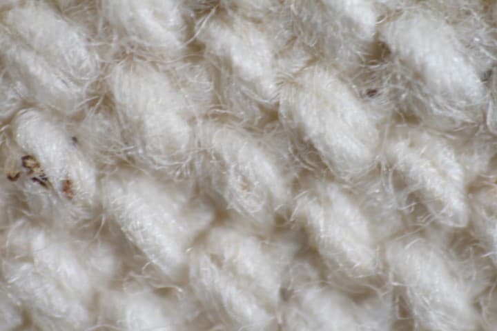 בד כותנה בהגדלה