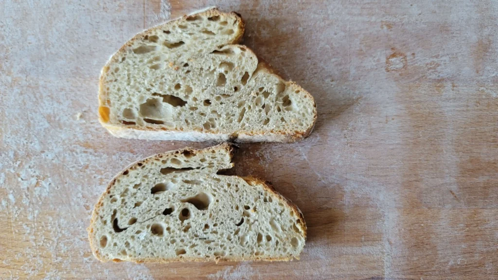 השוואת פרוסות לחם